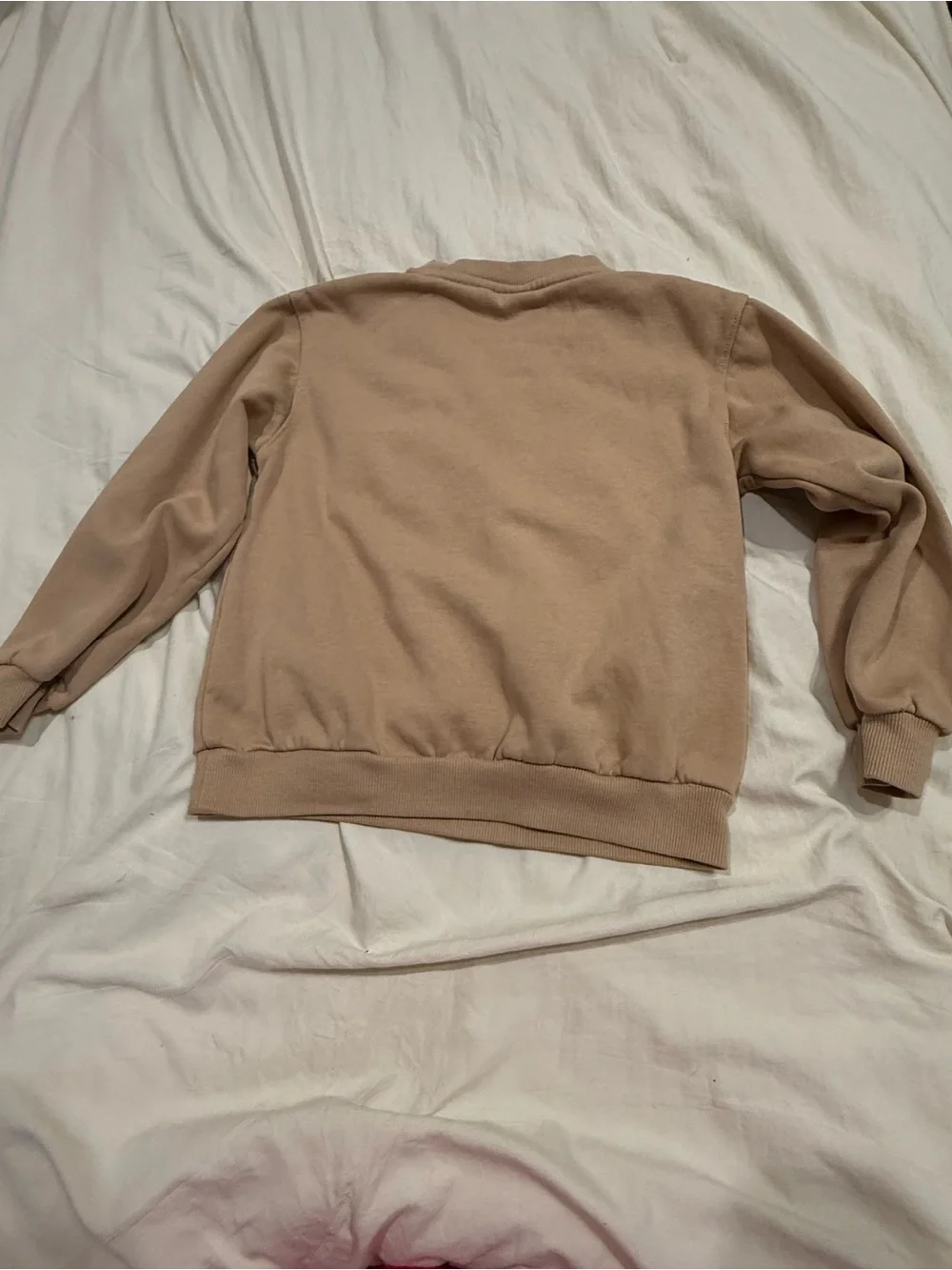 Nike Kids Tan Fleece Sweatshirt & Jogger Set Size 8 (8–9Y) Matching Outfit